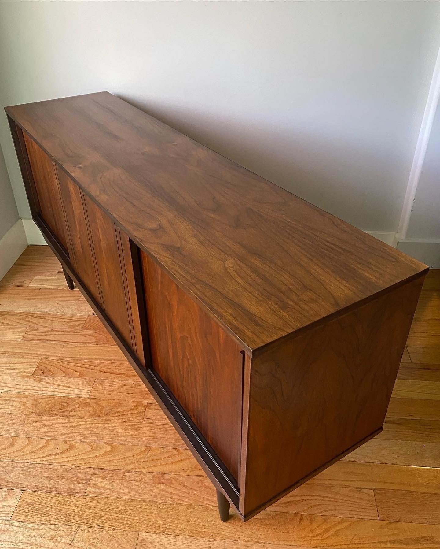 Vintage Mid-Century Modern record cabinet