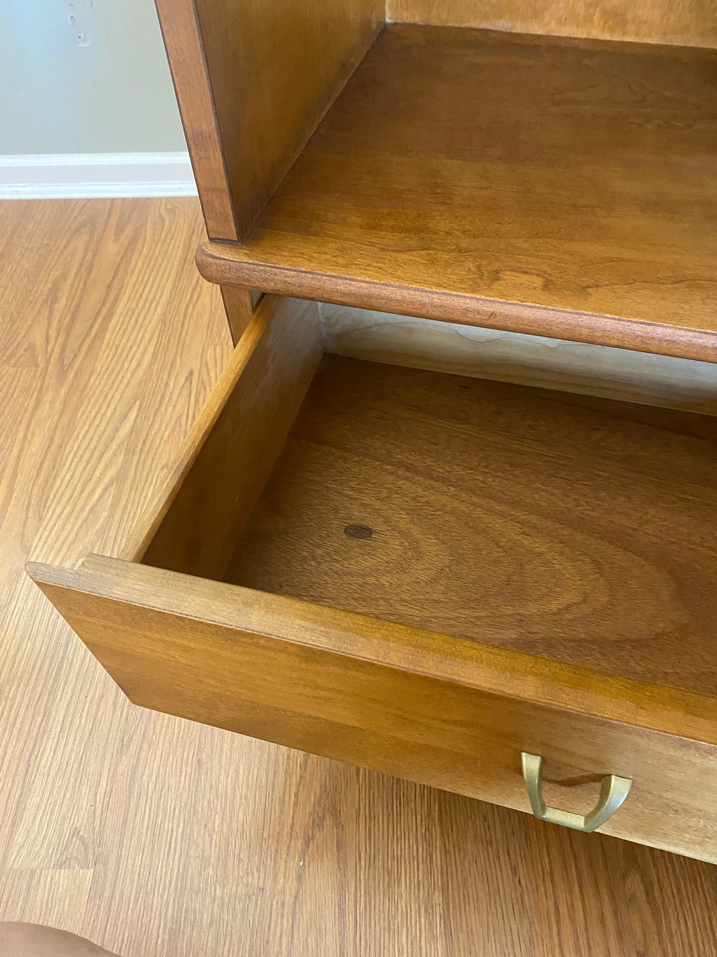 Vintage Pair of Mid Century 1950s Bedside Tables
