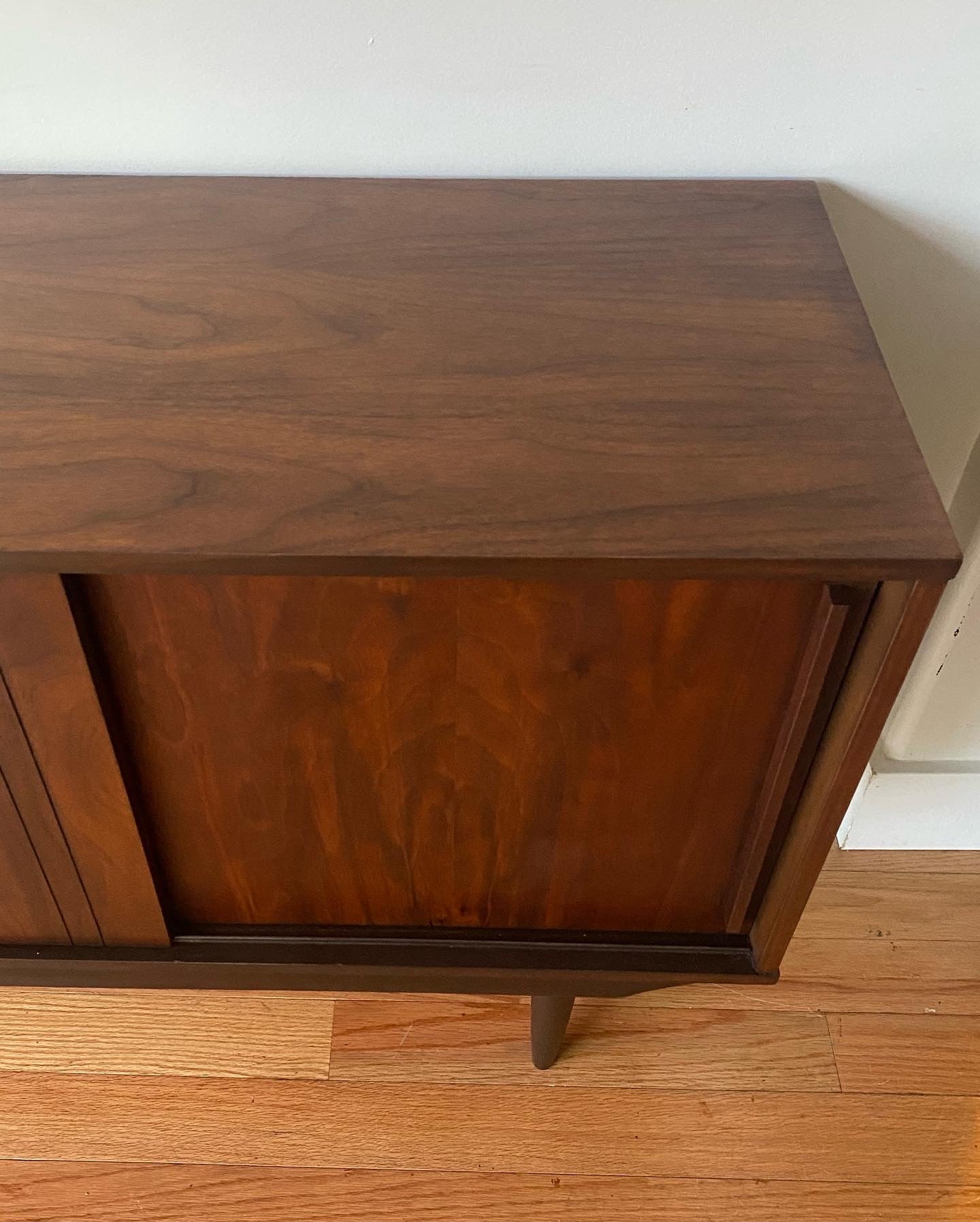 Vintage Mid-Century Modern record cabinet