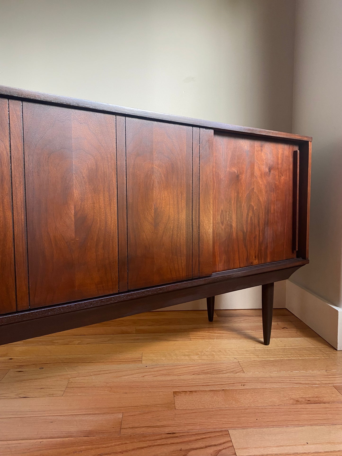 Vintage Mid-Century Modern record cabinet