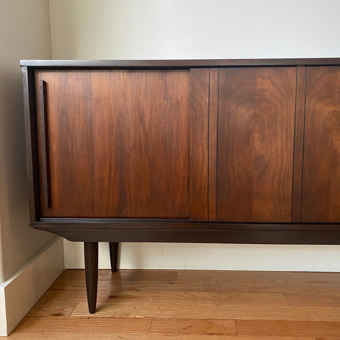 Vintage Mid-Century Modern record cabinet