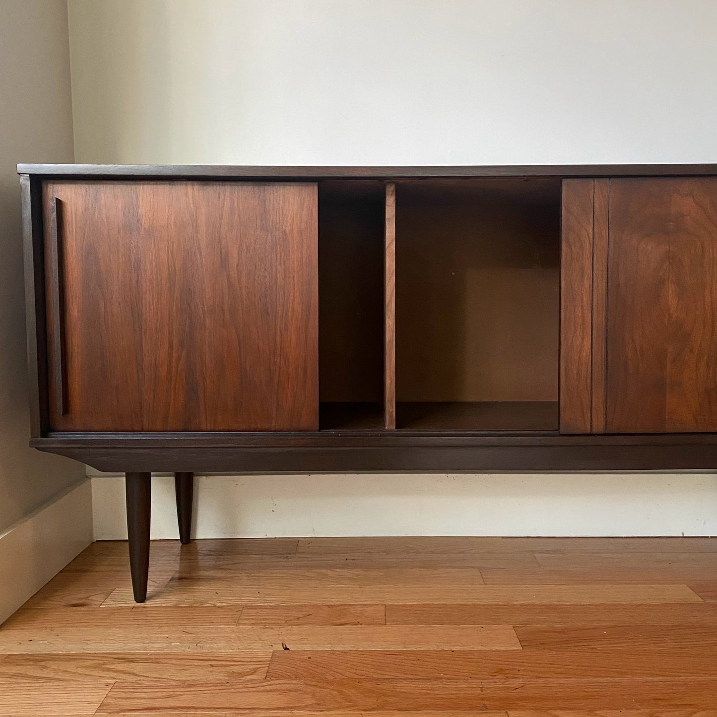 Vintage Mid-Century Modern record cabinet