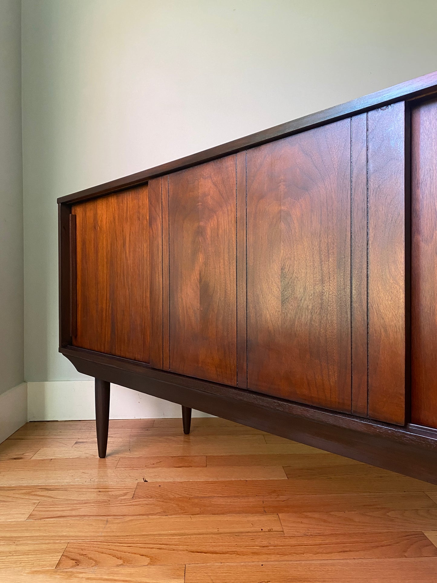 Vintage Mid-Century Modern record cabinet