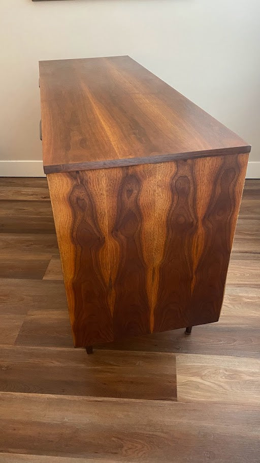 Vintage Mid-Century Modern Six Drawer Dresser Vic Art