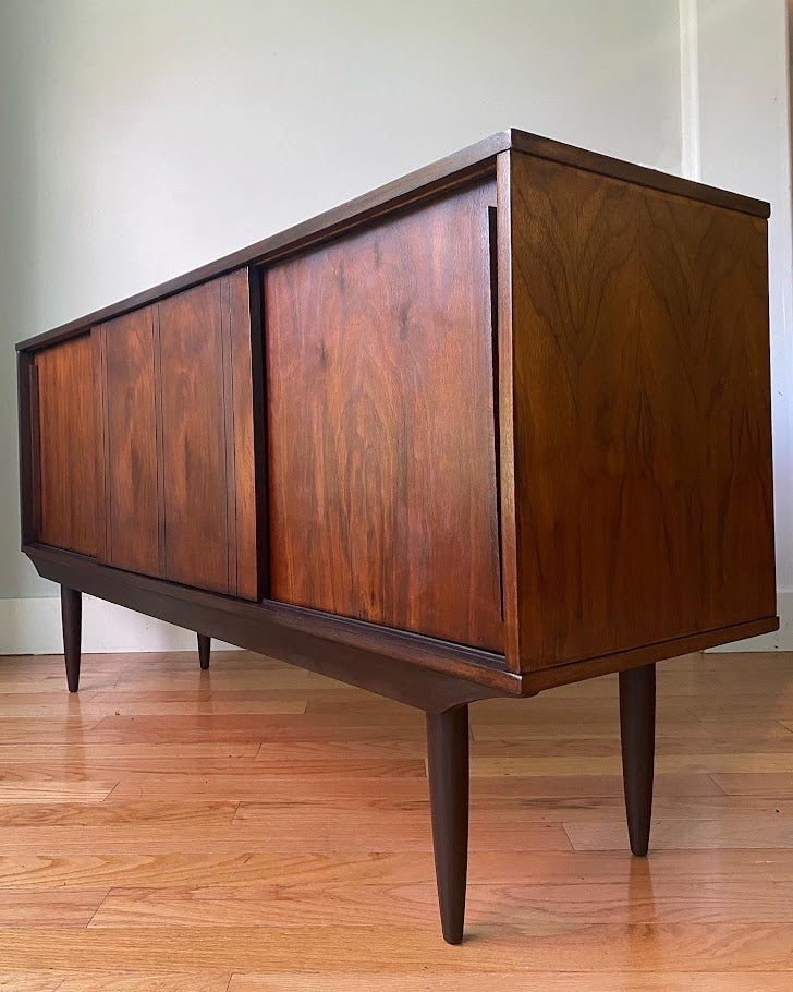 Vintage Mid-Century Modern record cabinet