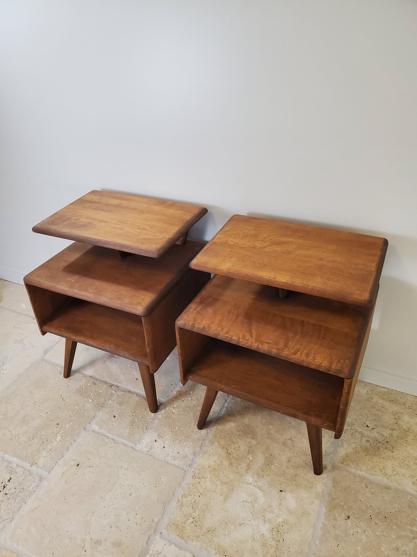 Mid Century Modern Bedside Tables by Vilas Furniture