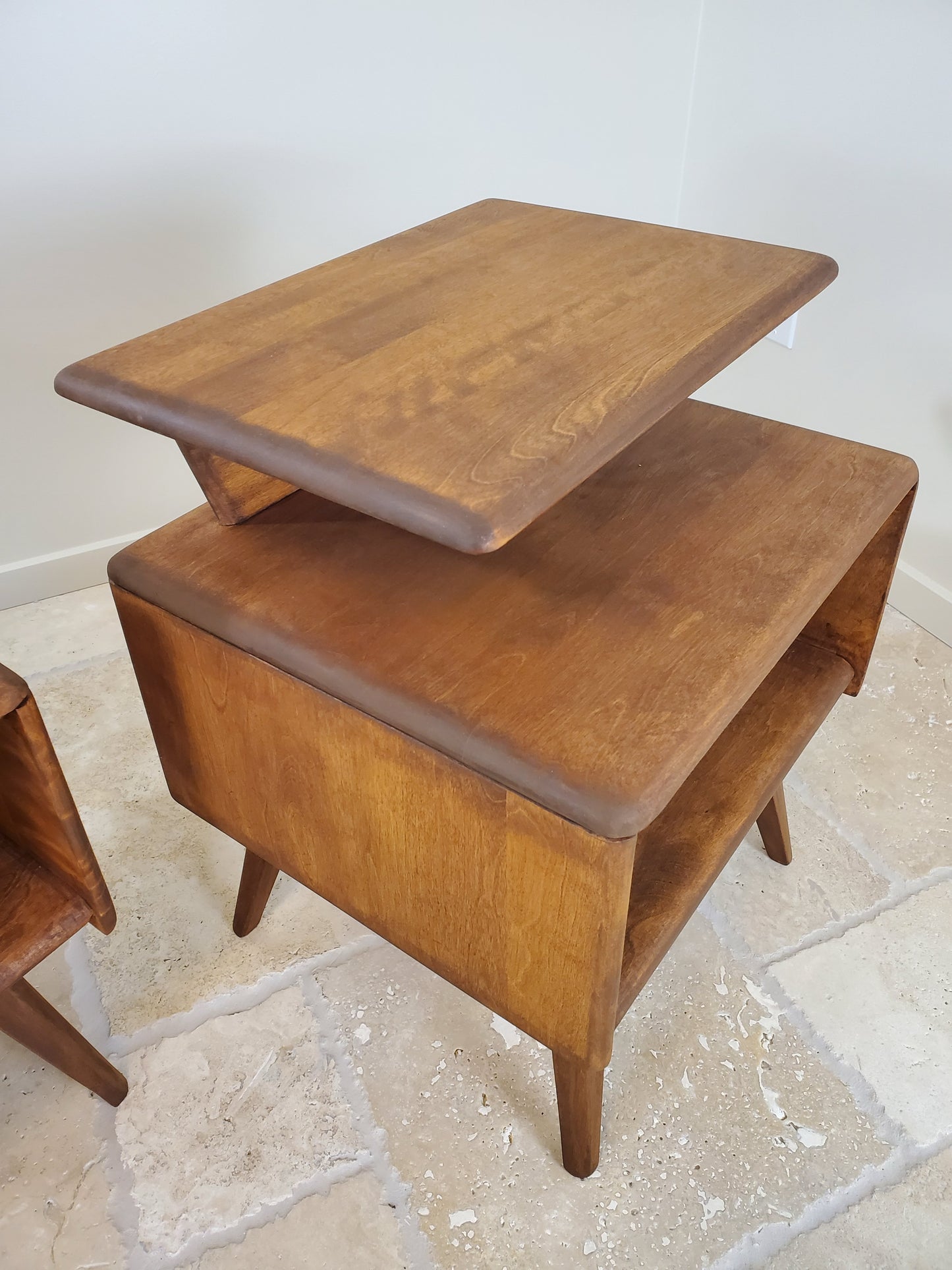 Mid Century Modern Bedside Tables by Vilas Furniture