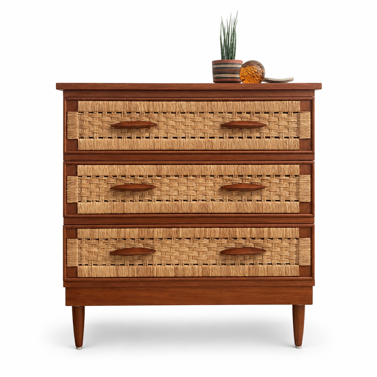 Mexican Modern Mahogany Dresser
